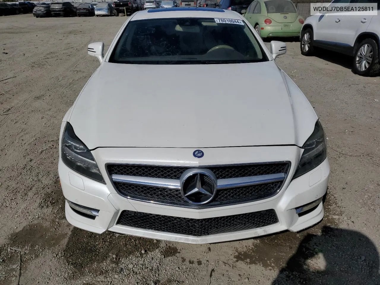 2014 Mercedes-Benz Cls 550 VIN: WDDLJ7DB5EA125811 Lot: 78010044