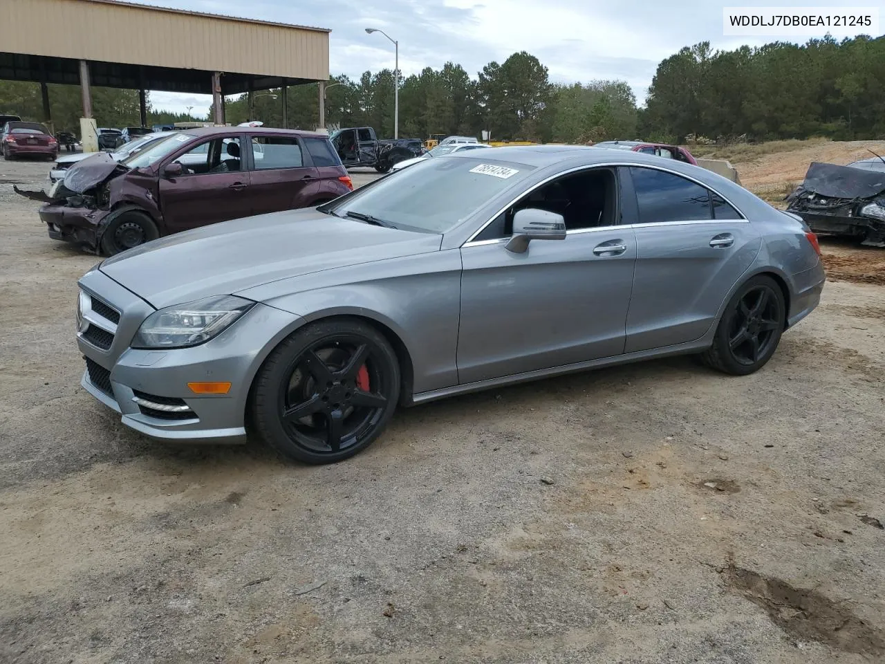 2014 Mercedes-Benz Cls 550 VIN: WDDLJ7DB0EA121245 Lot: 78514734