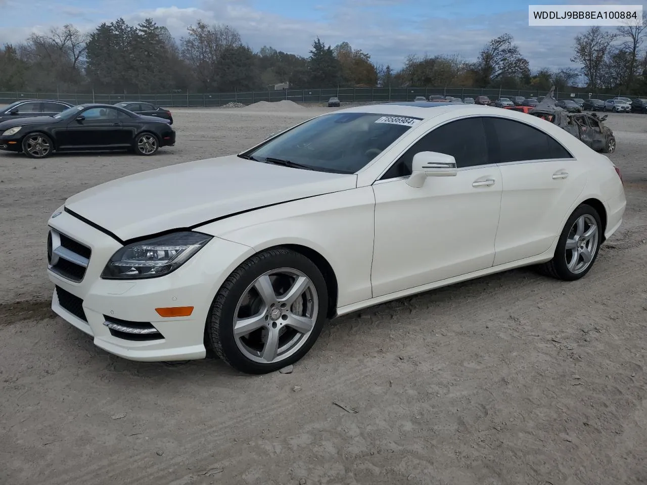 2014 Mercedes-Benz Cls 550 4Matic VIN: WDDLJ9BB8EA100884 Lot: 78586984