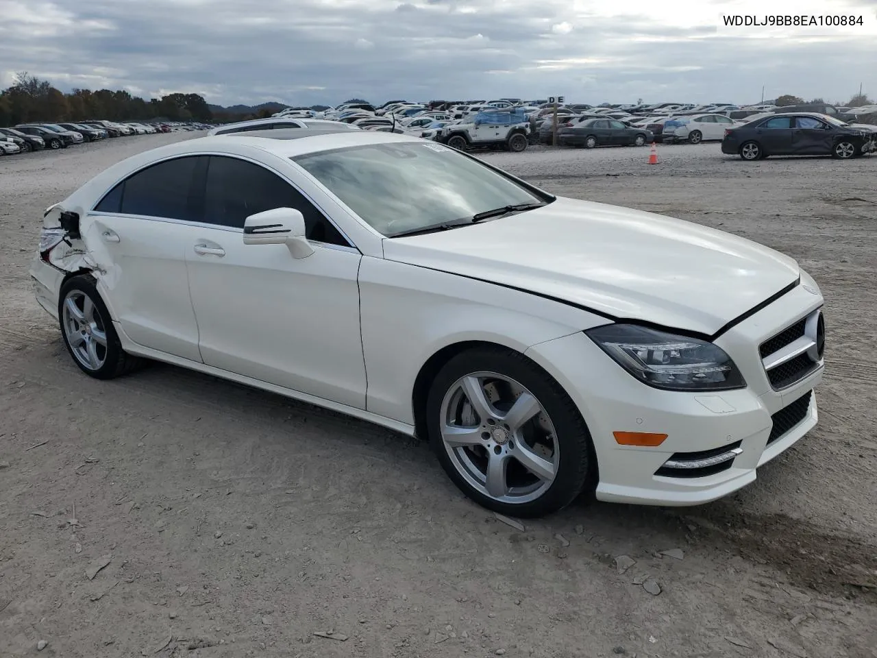 2014 Mercedes-Benz Cls 550 4Matic VIN: WDDLJ9BB8EA100884 Lot: 78586984