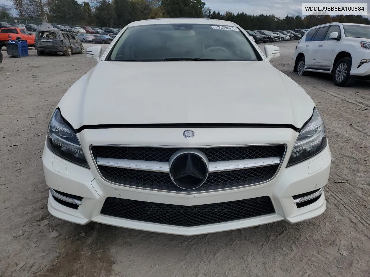 2014 Mercedes-Benz Cls 550 4Matic VIN: WDDLJ9BB8EA100884 Lot: 78586984