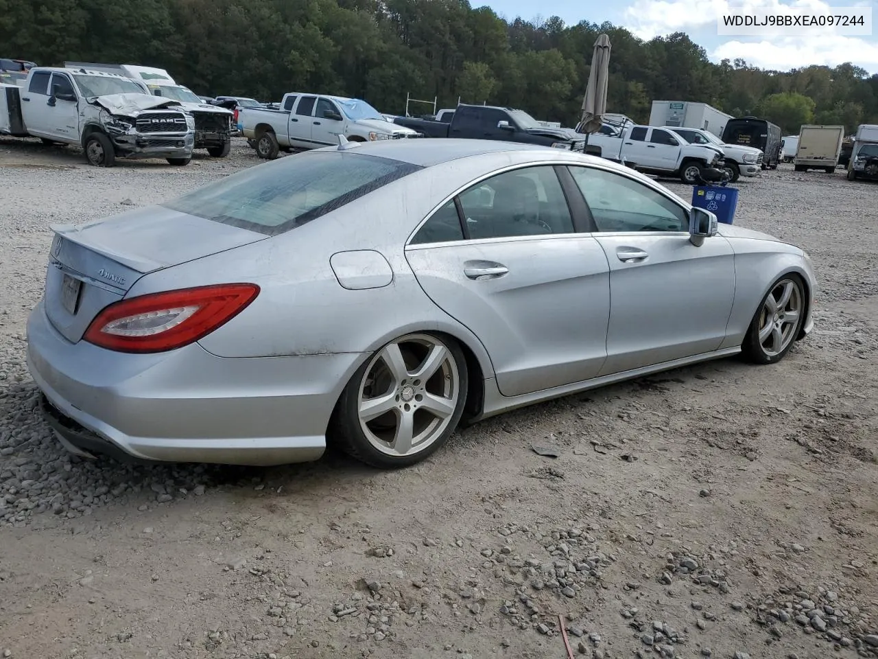 2014 Mercedes-Benz Cls 550 4Matic VIN: WDDLJ9BBXEA097244 Lot: 78619834