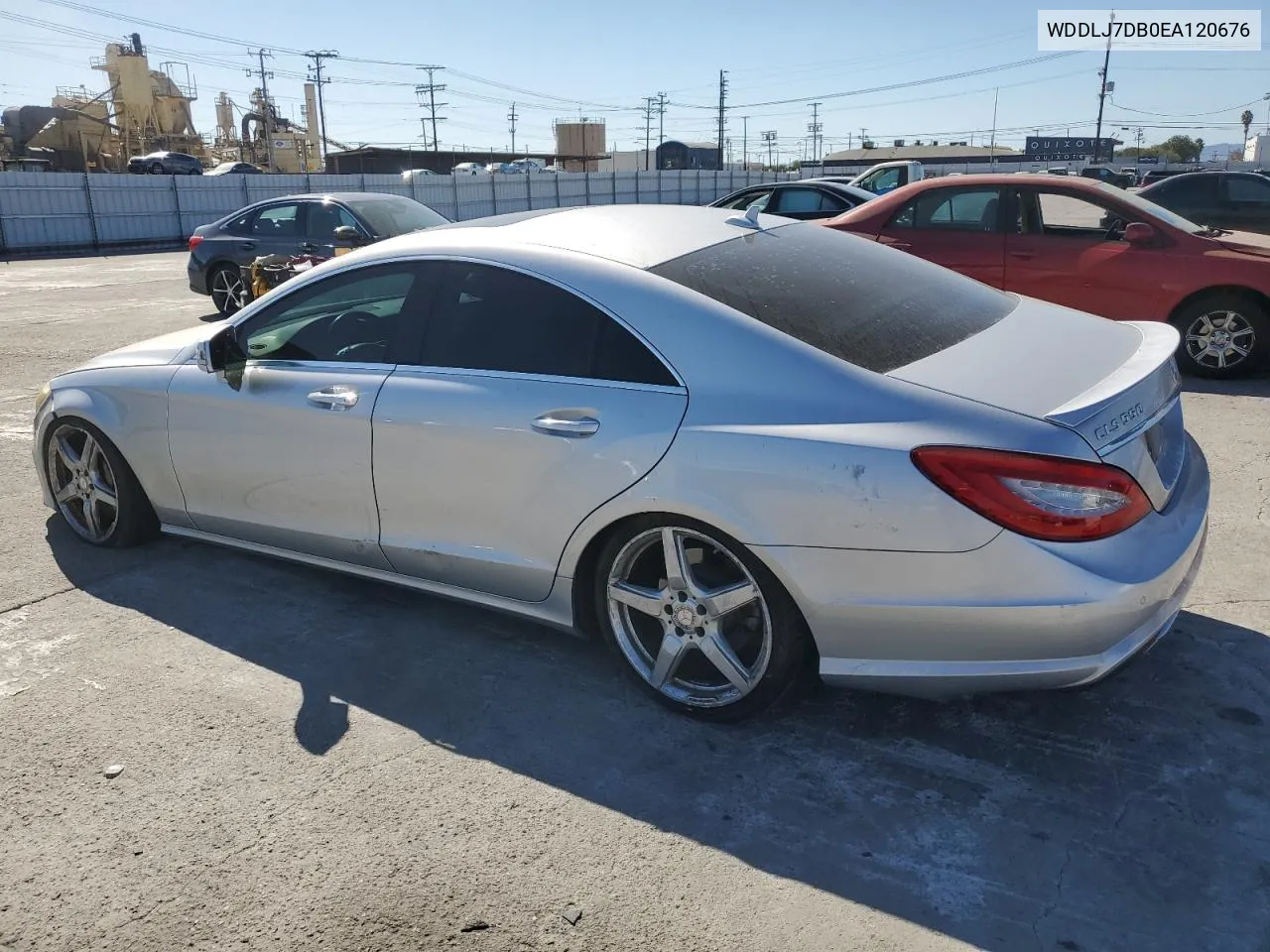 2014 Mercedes-Benz Cls 550 VIN: WDDLJ7DB0EA120676 Lot: 78748064