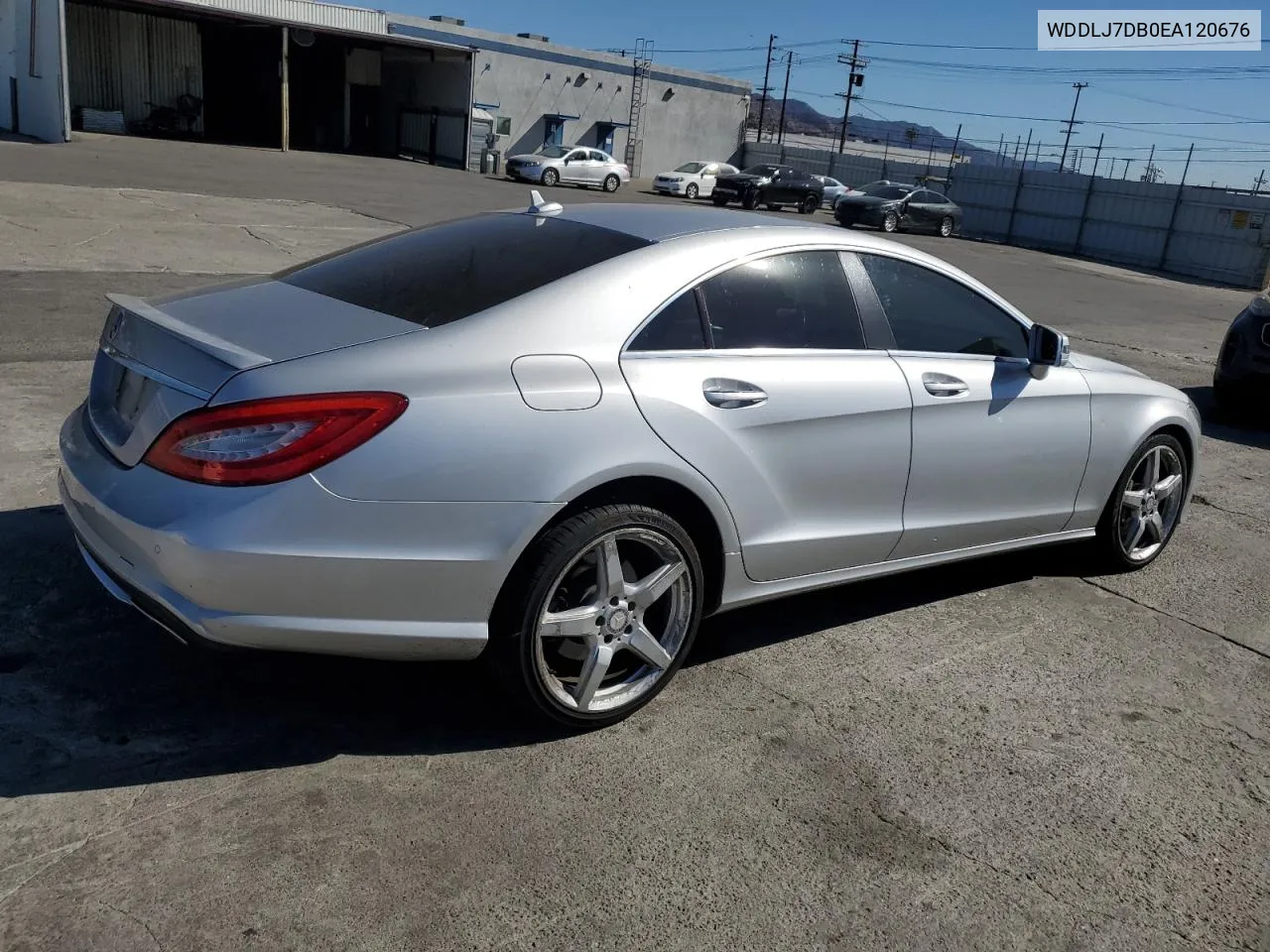 2014 Mercedes-Benz Cls 550 VIN: WDDLJ7DB0EA120676 Lot: 78748064