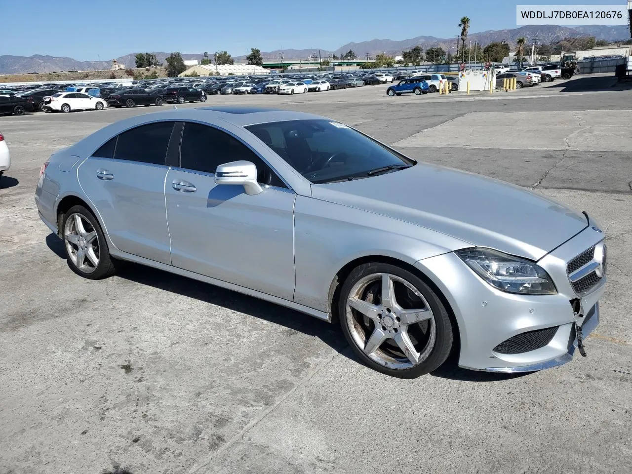 2014 Mercedes-Benz Cls 550 VIN: WDDLJ7DB0EA120676 Lot: 78748064