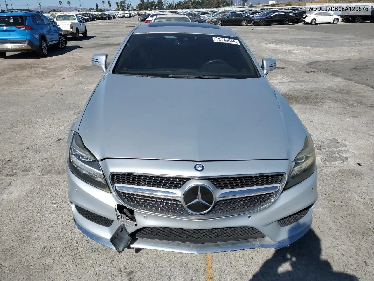 2014 Mercedes-Benz Cls 550 VIN: WDDLJ7DB0EA120676 Lot: 78748064