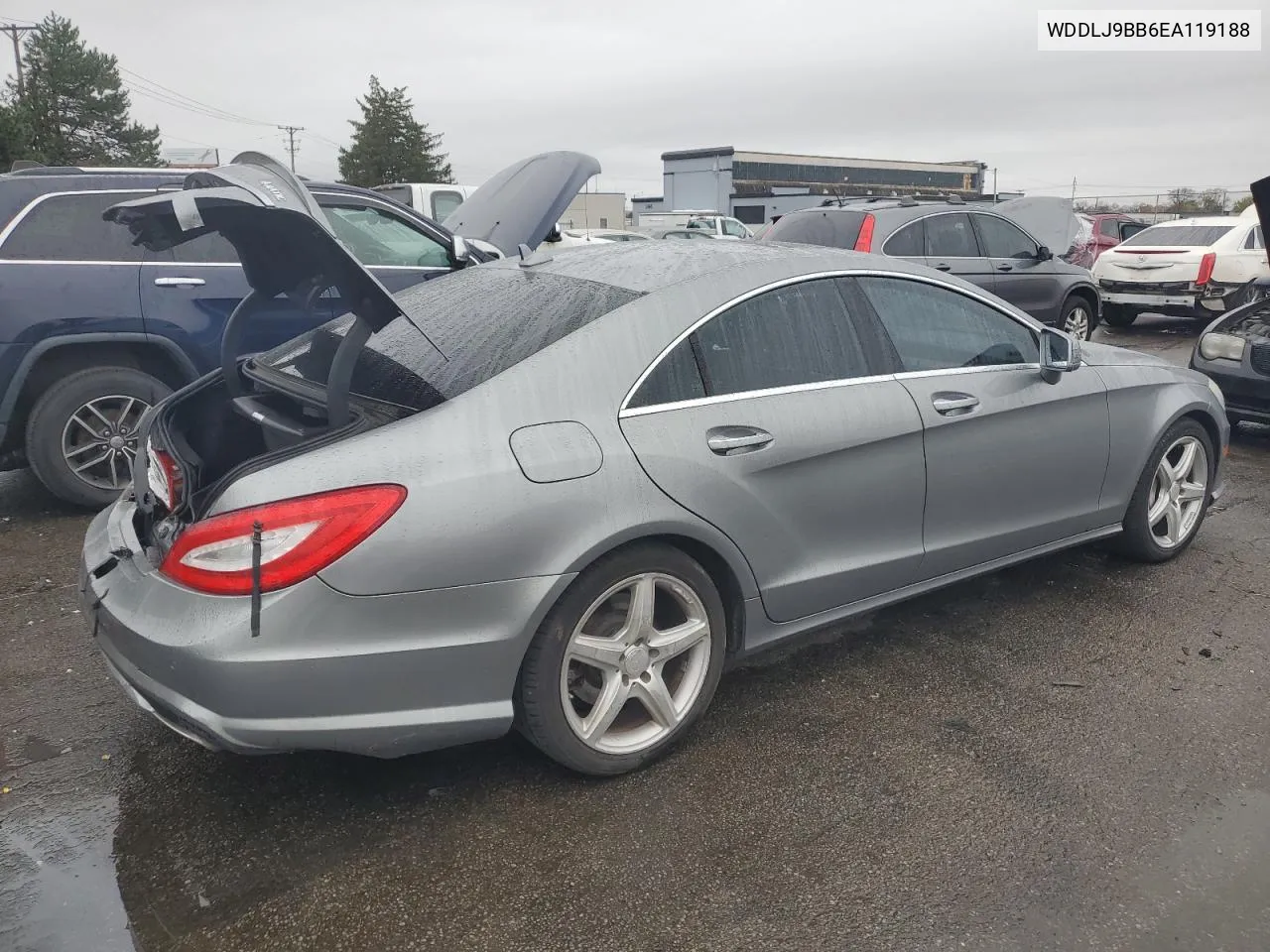 2014 Mercedes-Benz Cls 550 4Matic VIN: WDDLJ9BB6EA119188 Lot: 79301244