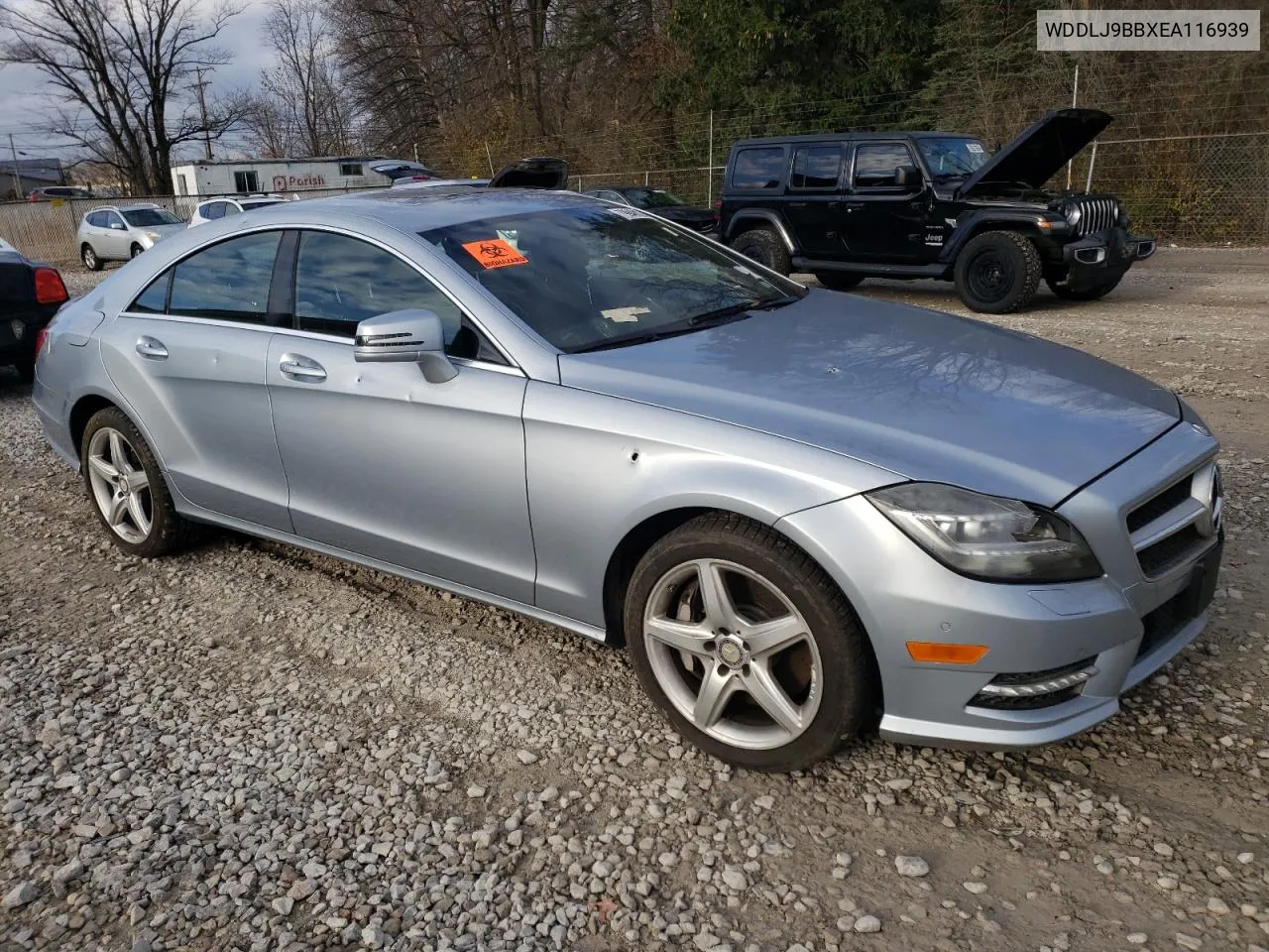 2014 Mercedes-Benz Cls 550 4Matic VIN: WDDLJ9BBXEA116939 Lot: 79948124