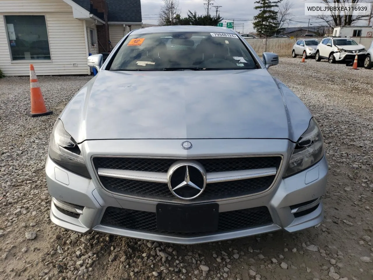 2014 Mercedes-Benz Cls 550 4Matic VIN: WDDLJ9BBXEA116939 Lot: 79948124