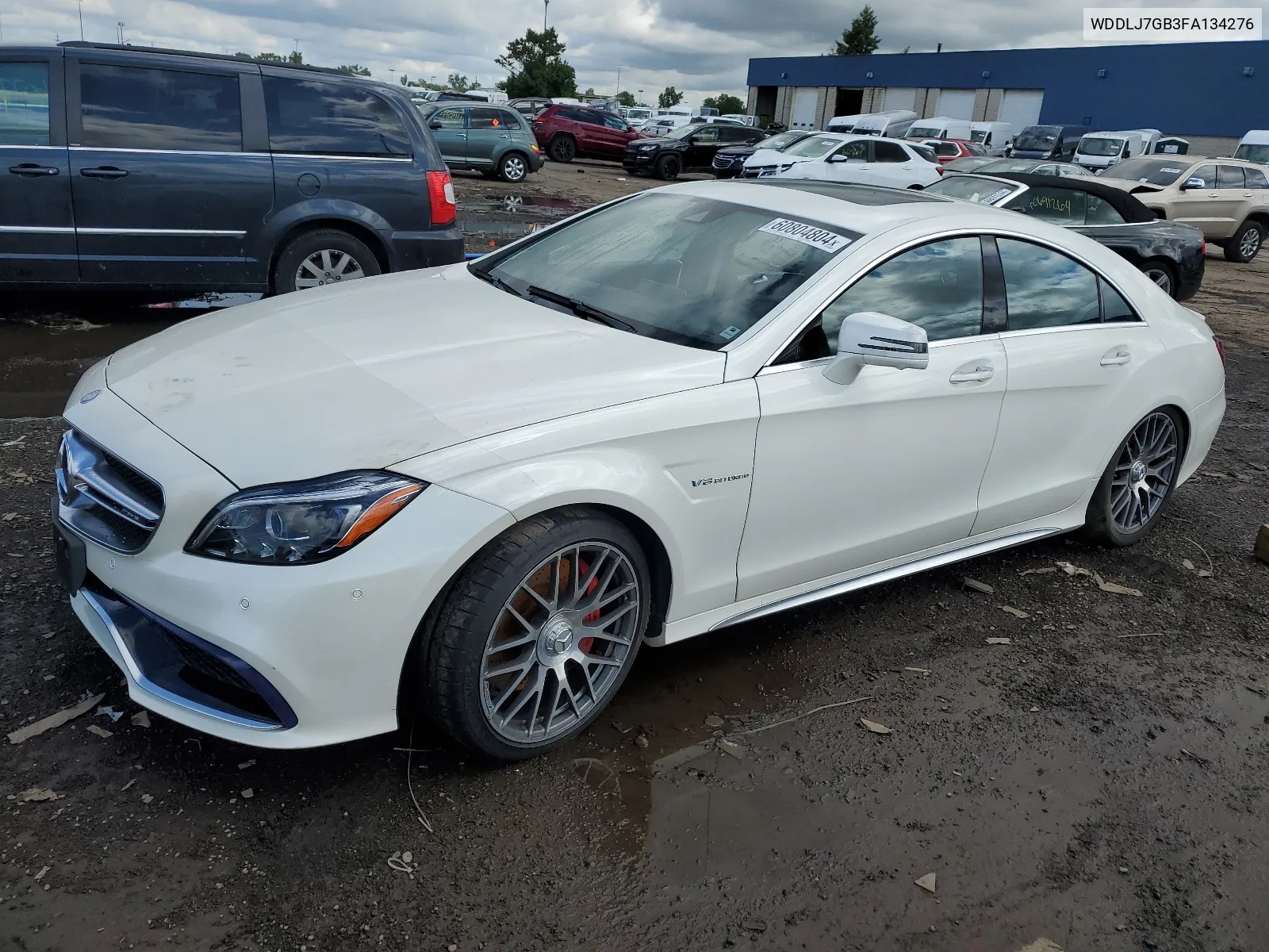 2015 Mercedes-Benz Cls 63 Amg S-Model VIN: WDDLJ7GB3FA134276 Lot: 60804804