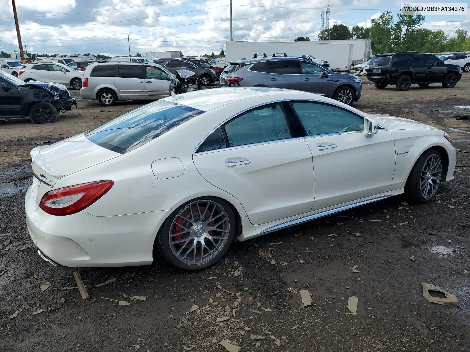 2015 Mercedes-Benz Cls 63 Amg S-Model VIN: WDDLJ7GB3FA134276 Lot: 60804804