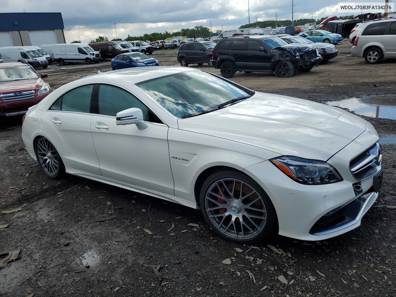 2015 Mercedes-Benz Cls 63 Amg S-Model VIN: WDDLJ7GB3FA134276 Lot: 60804804