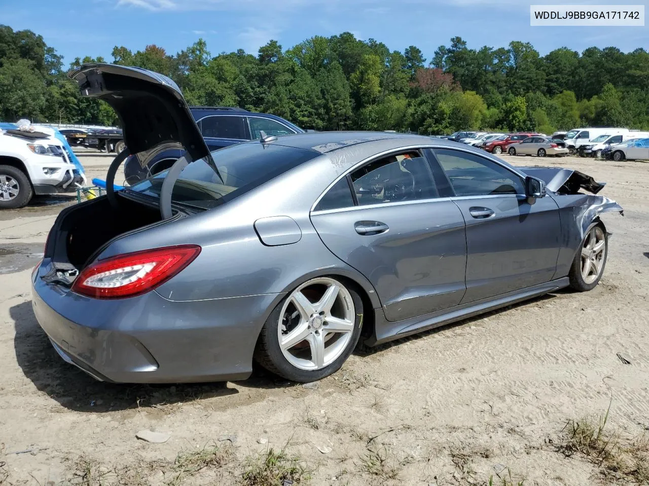 2016 Mercedes-Benz Cls 550 4Matic VIN: WDDLJ9BB9GA171742 Lot: 68920304