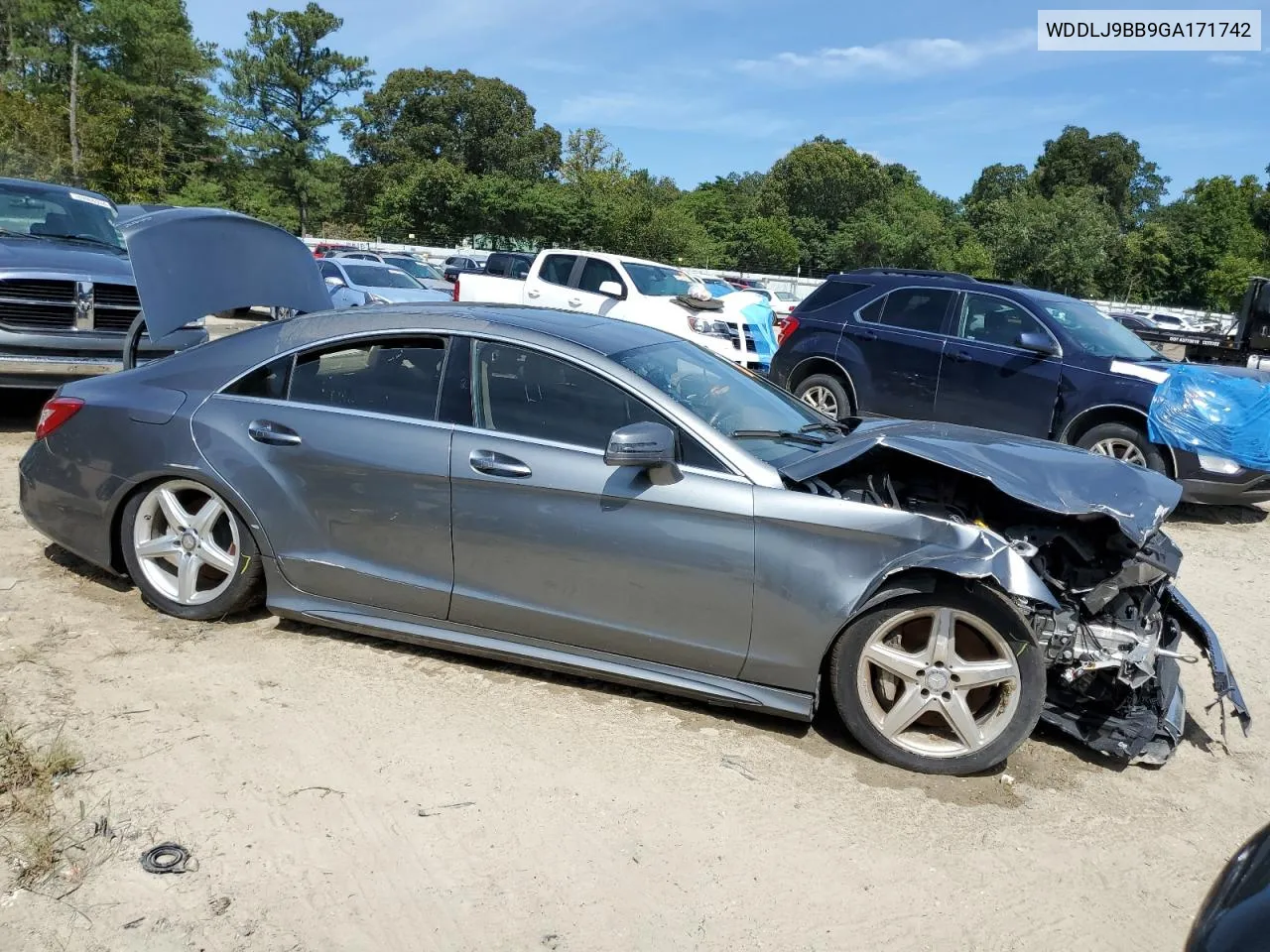 2016 Mercedes-Benz Cls 550 4Matic VIN: WDDLJ9BB9GA171742 Lot: 68920304