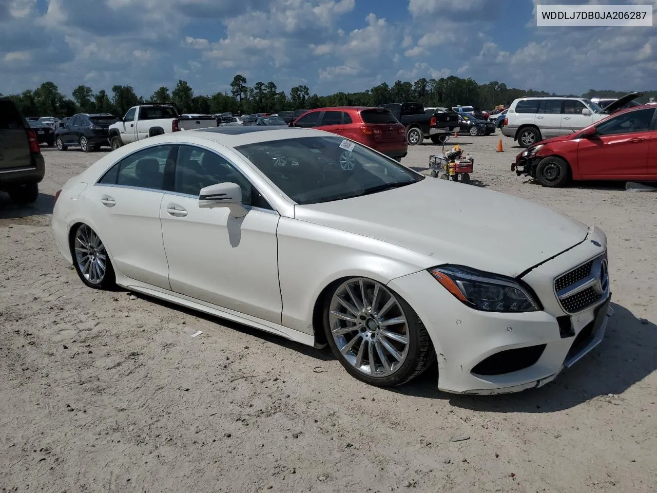 2018 Mercedes-Benz Cls 550 VIN: WDDLJ7DB0JA206287 Lot: 68602464