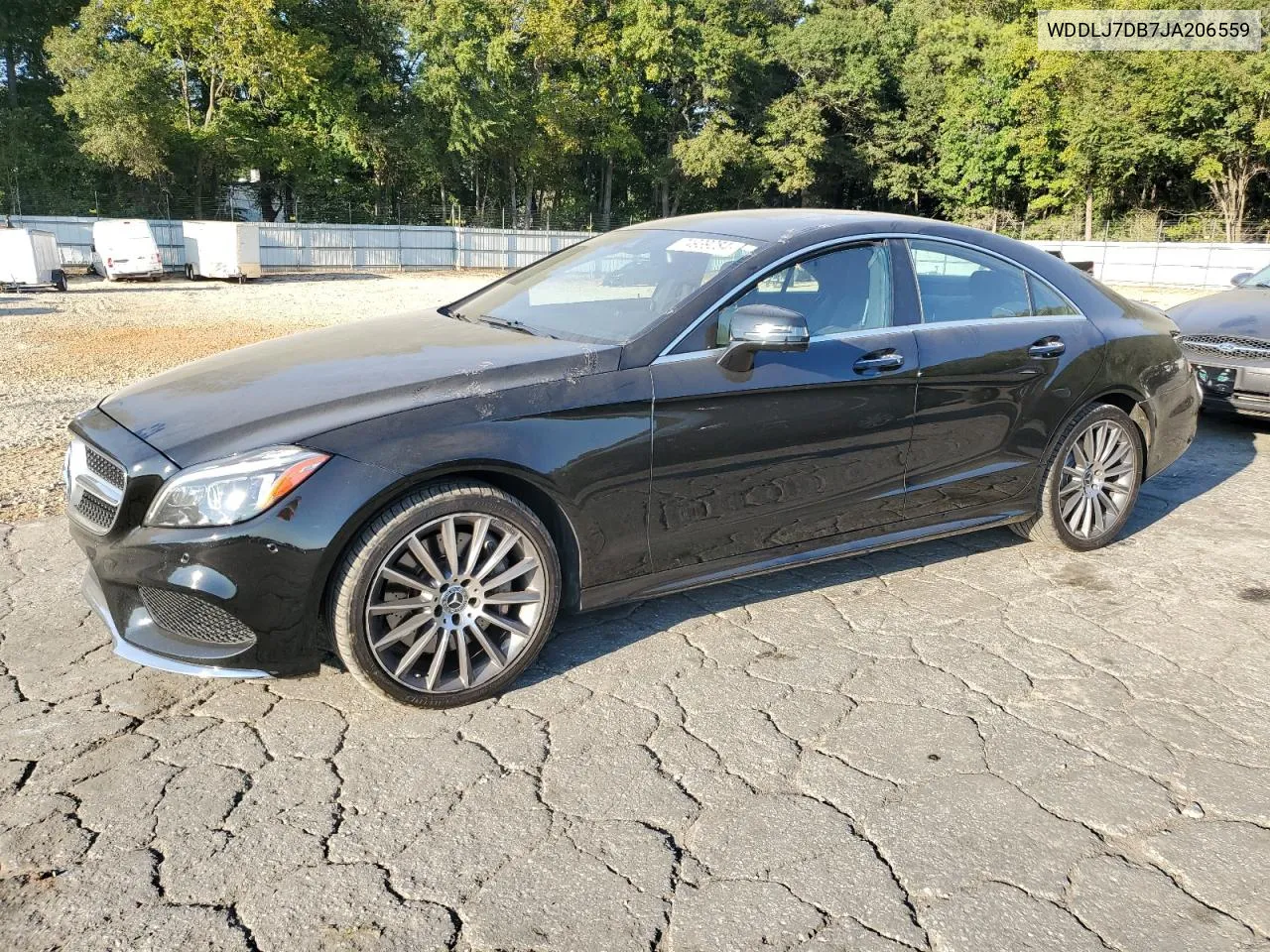 2018 Mercedes-Benz Cls 550 VIN: WDDLJ7DB7JA206559 Lot: 74939284