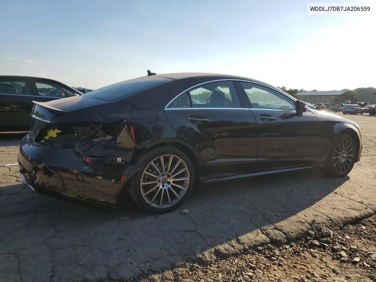 2018 Mercedes-Benz Cls 550 VIN: WDDLJ7DB7JA206559 Lot: 74939284