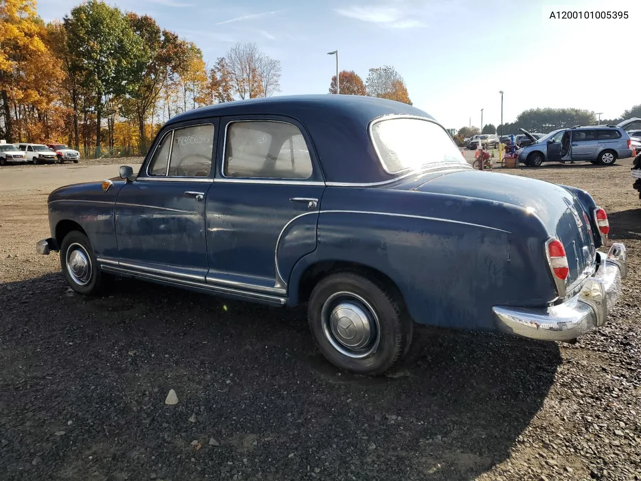 1960 Mercedes-Benz 350 VIN: A1200101005395 Lot: 77305654