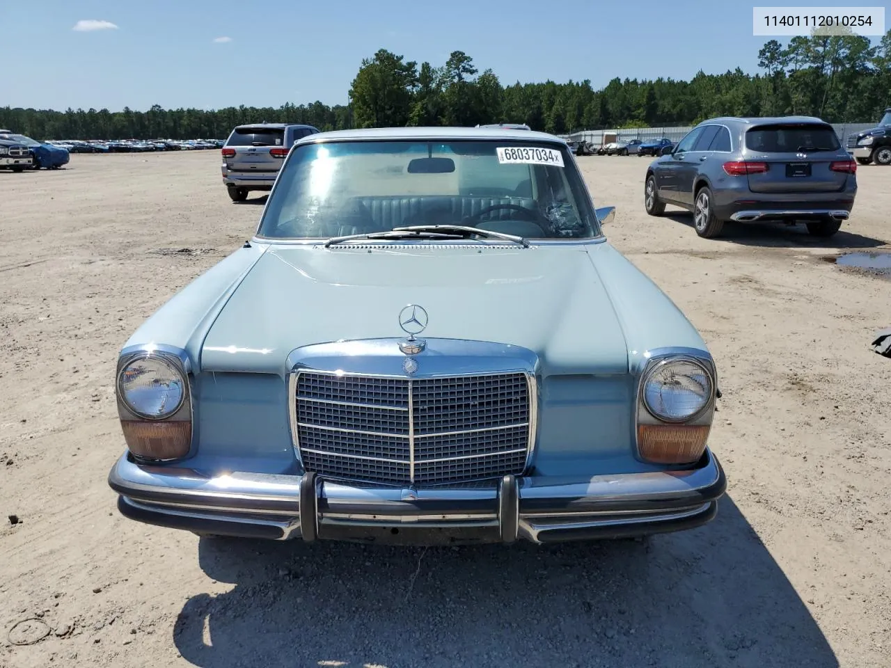 1972 Mercedes-Benz E VIN: 11401112010254 Lot: 68037034