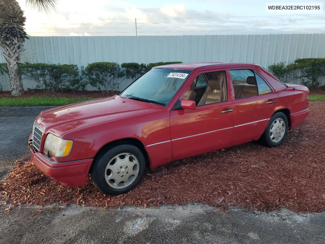 1994 Mercedes-Benz E 320 VIN: WDBEA32E2RC102195 Lot: 74314154