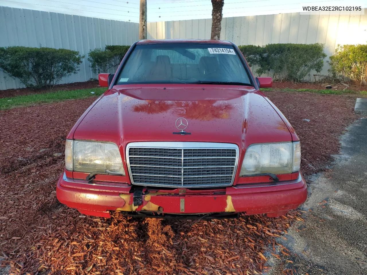 1994 Mercedes-Benz E 320 VIN: WDBEA32E2RC102195 Lot: 74314154