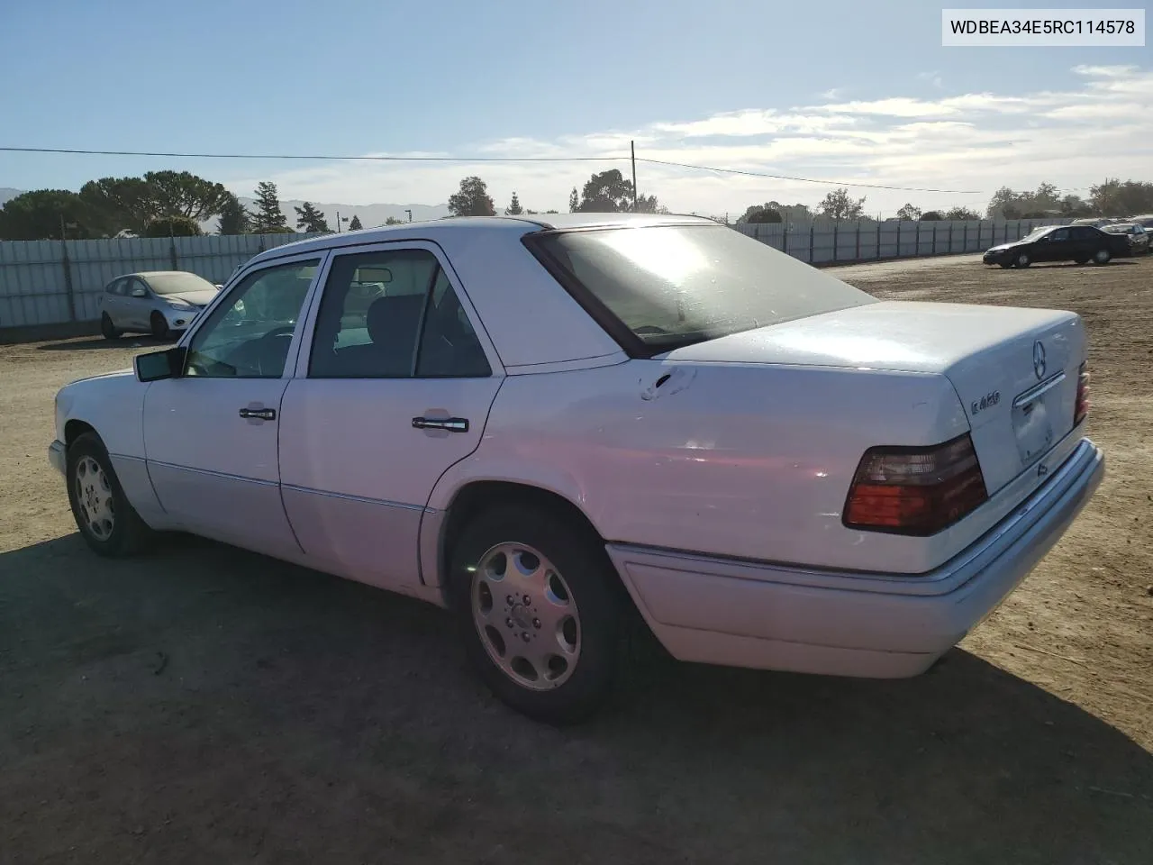 1994 Mercedes-Benz E 420 VIN: WDBEA34E5RC114578 Lot: 75655724