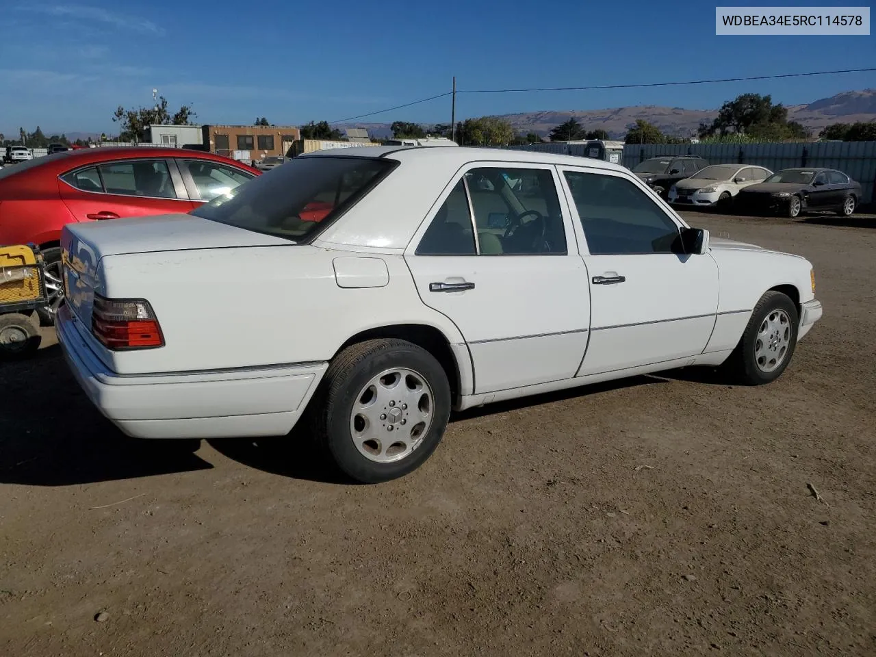 1994 Mercedes-Benz E 420 VIN: WDBEA34E5RC114578 Lot: 75655724