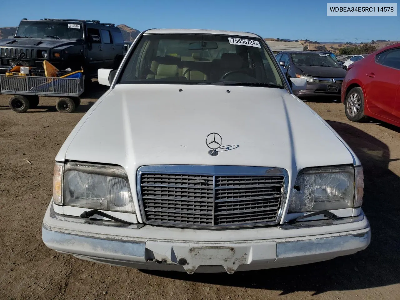 1994 Mercedes-Benz E 420 VIN: WDBEA34E5RC114578 Lot: 75655724