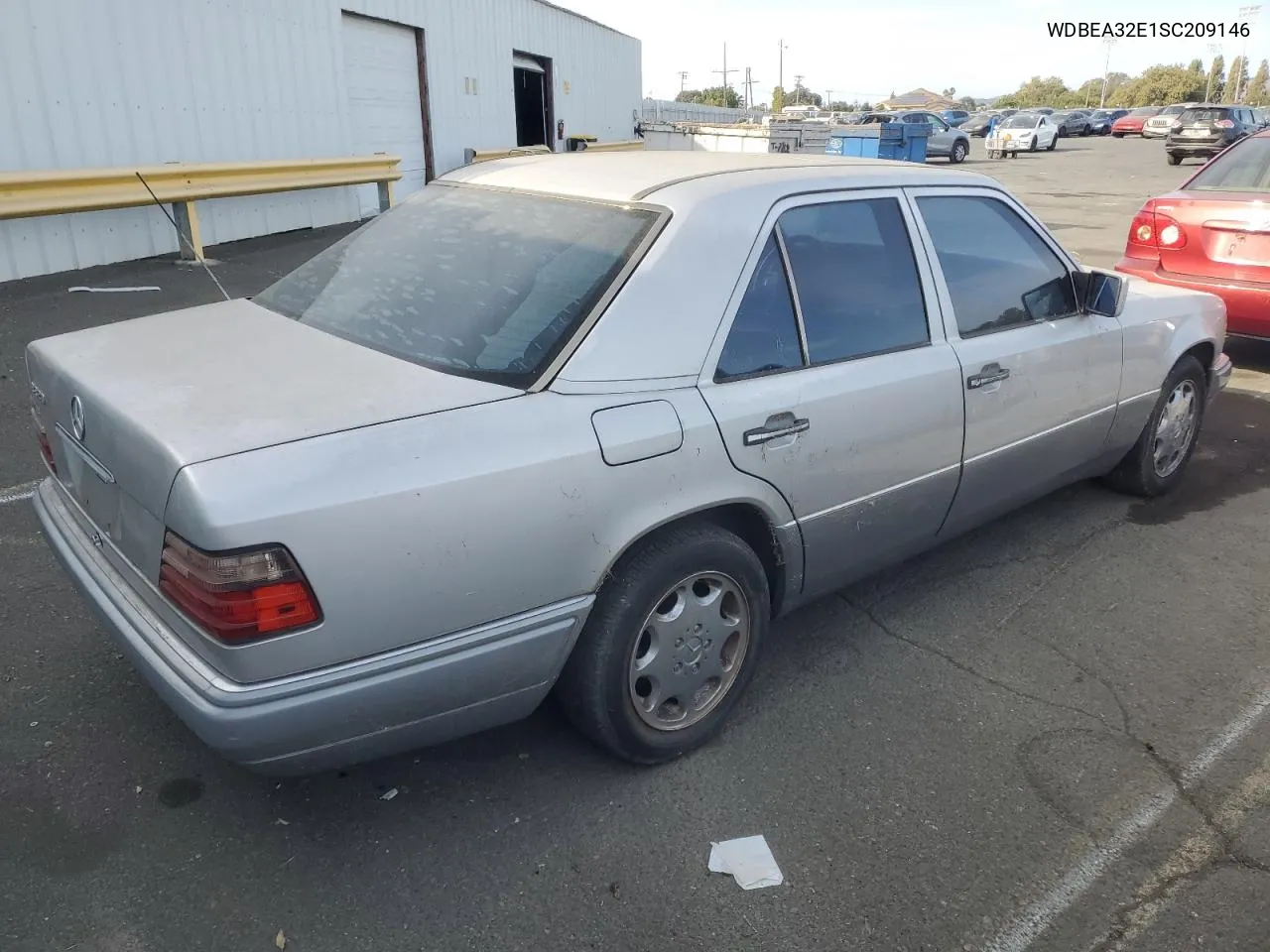 1995 Mercedes-Benz E 320 Base VIN: WDBEA32E1SC209146 Lot: 72054444