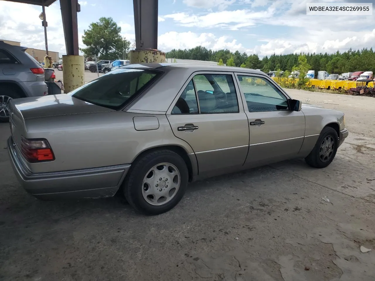 1995 Mercedes-Benz E 320 Base VIN: WDBEA32E4SC269955 Lot: 72137264