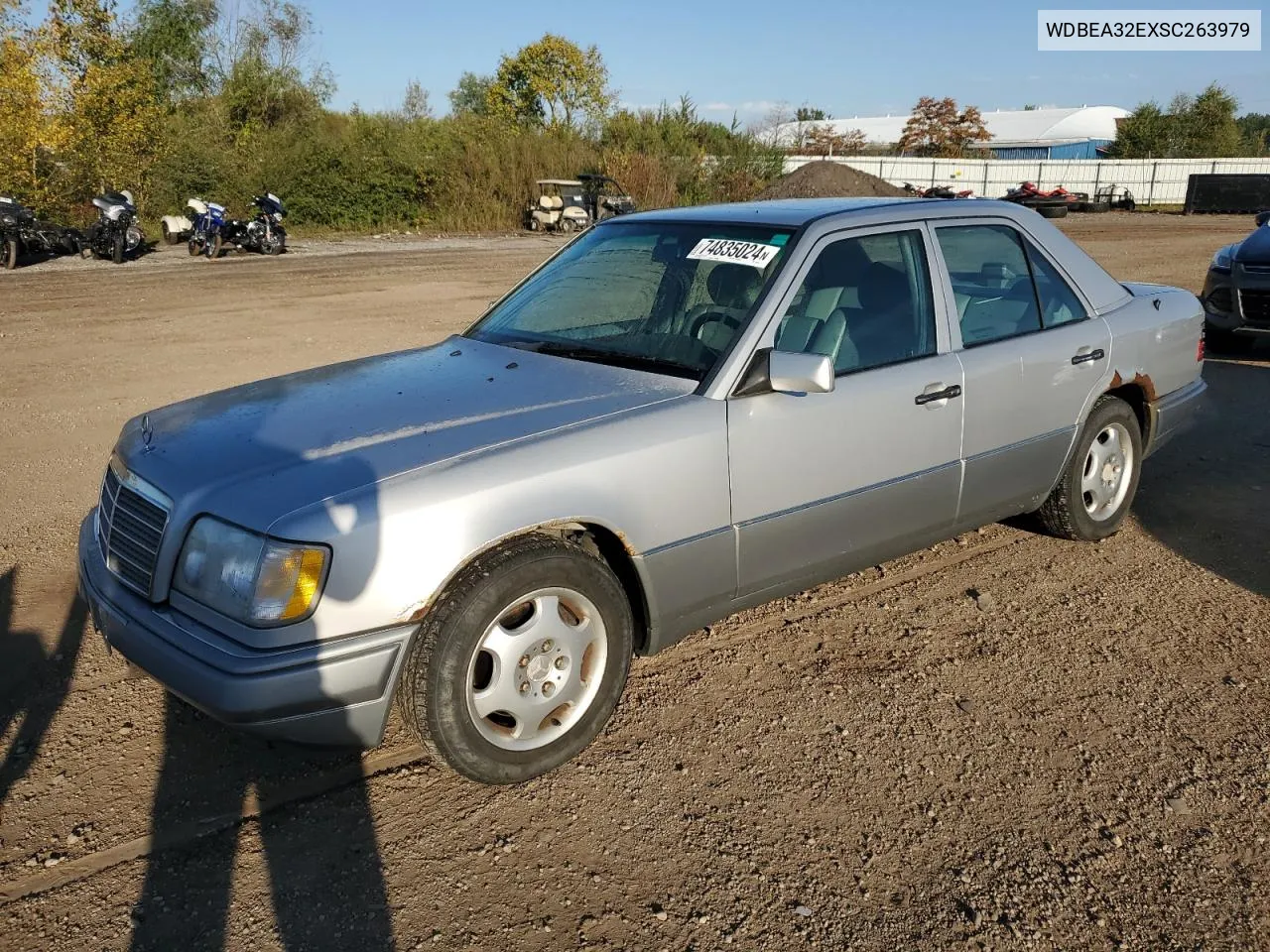 1995 Mercedes-Benz E 320 Base VIN: WDBEA32EXSC263979 Lot: 74835024