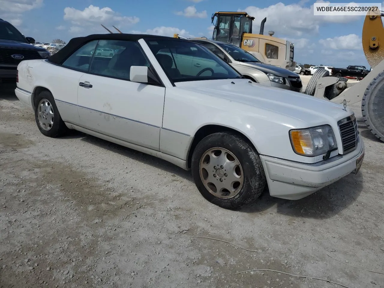 1995 Mercedes-Benz E 320 VIN: WDBEA66E5SC280927 Lot: 77246224