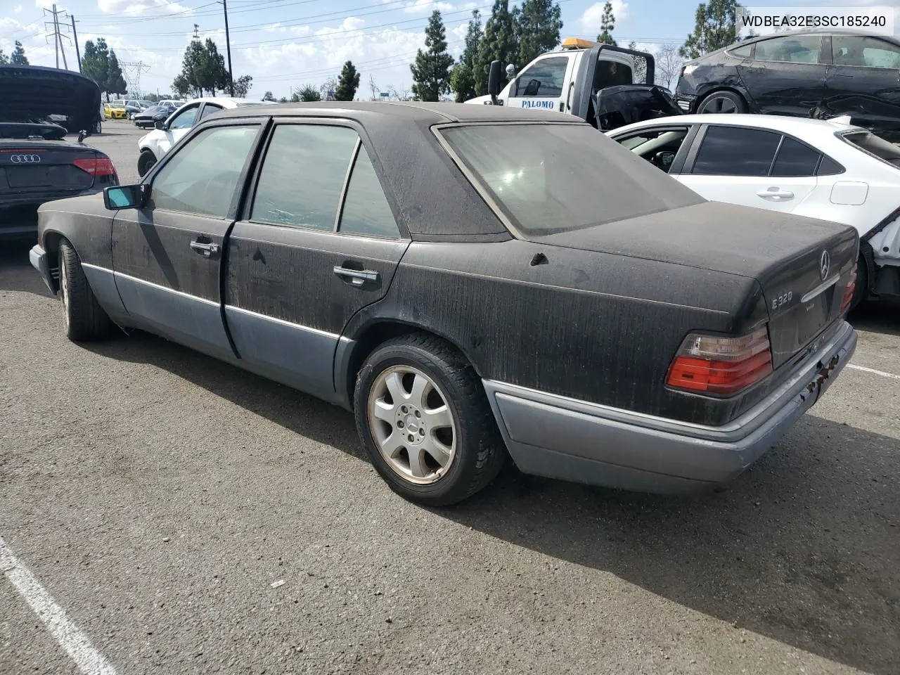 1995 Mercedes-Benz E 320 Base VIN: WDBEA32E3SC185240 Lot: 78418564