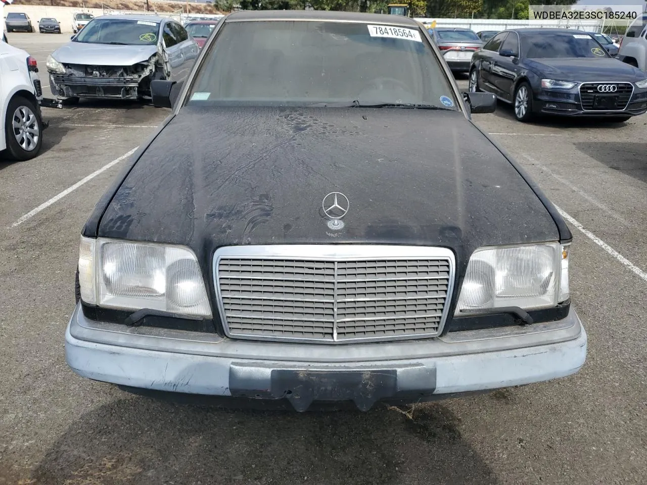 1995 Mercedes-Benz E 320 Base VIN: WDBEA32E3SC185240 Lot: 78418564