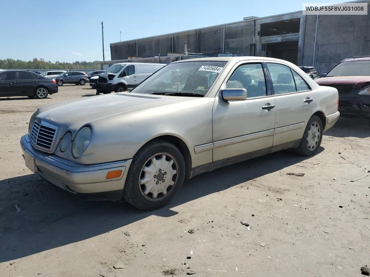 1997 Mercedes-Benz E 320 VIN: WDBJF55F8VJ031008 Lot: 74305684