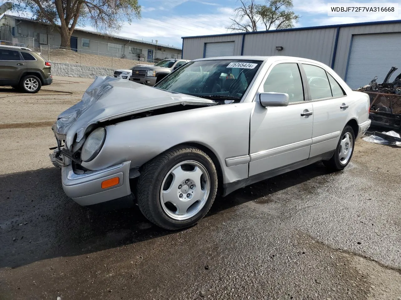 1997 Mercedes-Benz E 420 VIN: WDBJF72F7VA316668 Lot: 75765424