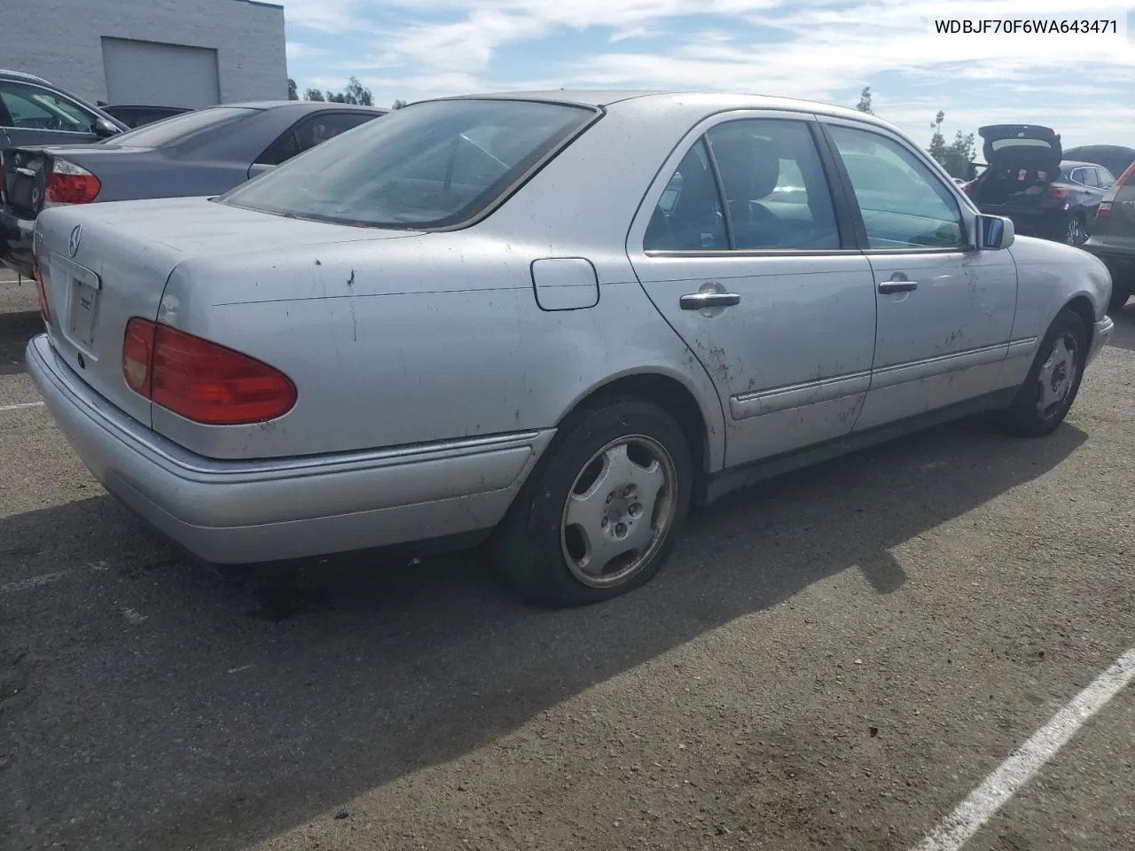 1998 Mercedes-Benz E 430 VIN: WDBJF70F6WA643471 Lot: 77189934