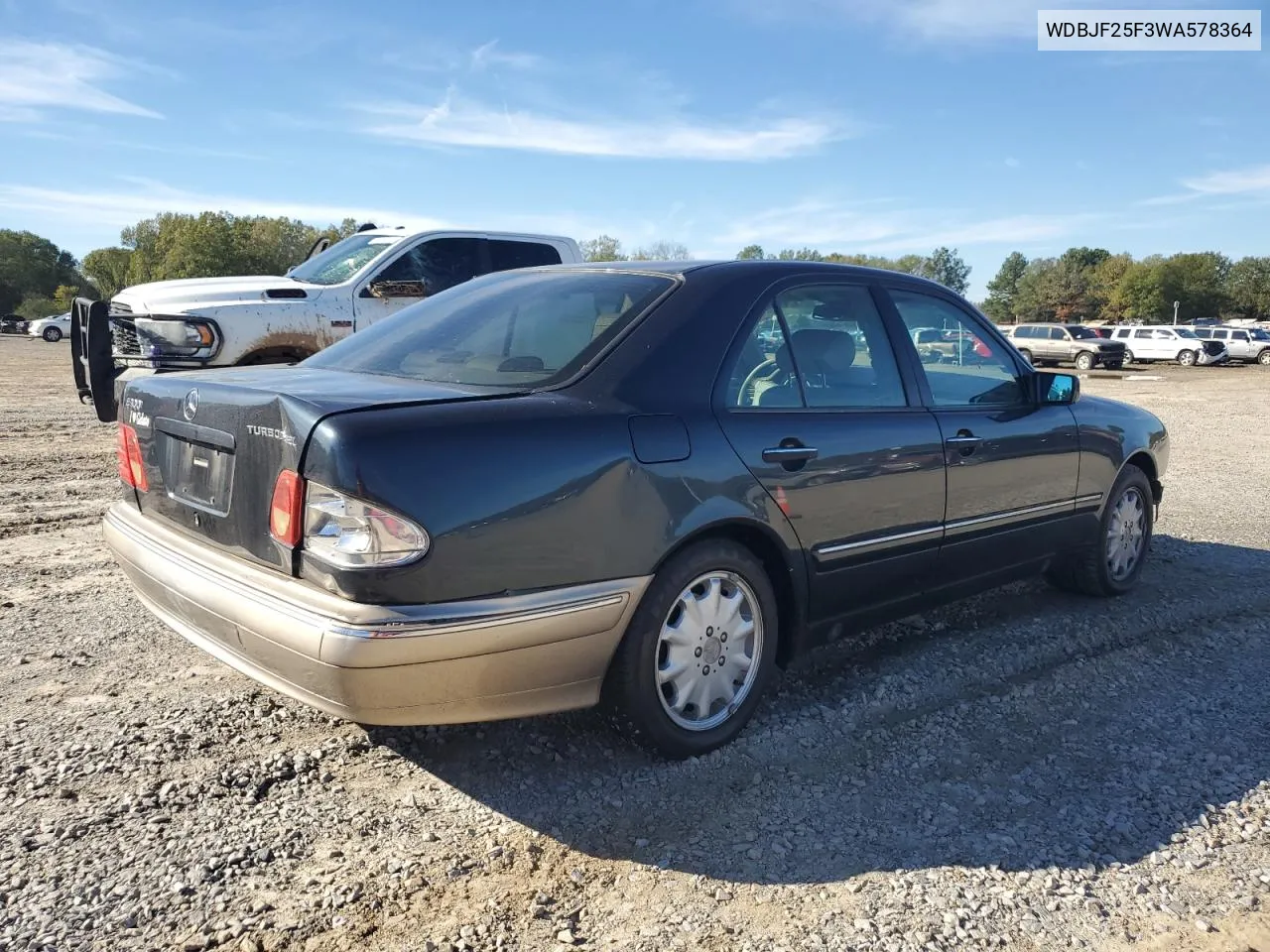 1998 Mercedes-Benz E 300Td VIN: WDBJF25F3WA578364 Lot: 77551834