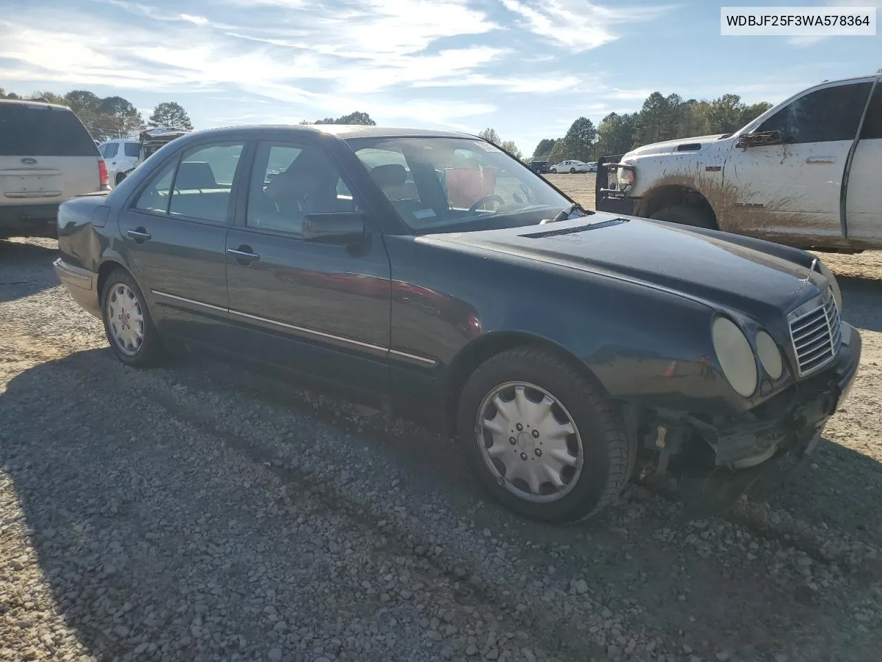 1998 Mercedes-Benz E 300Td VIN: WDBJF25F3WA578364 Lot: 77551834