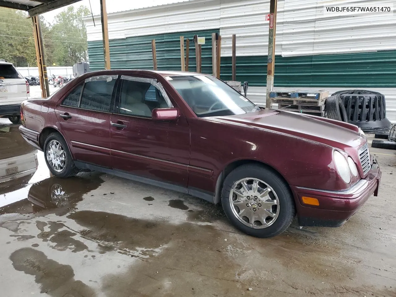 1998 Mercedes-Benz E 320 VIN: WDBJF65F7WA651470 Lot: 80839644