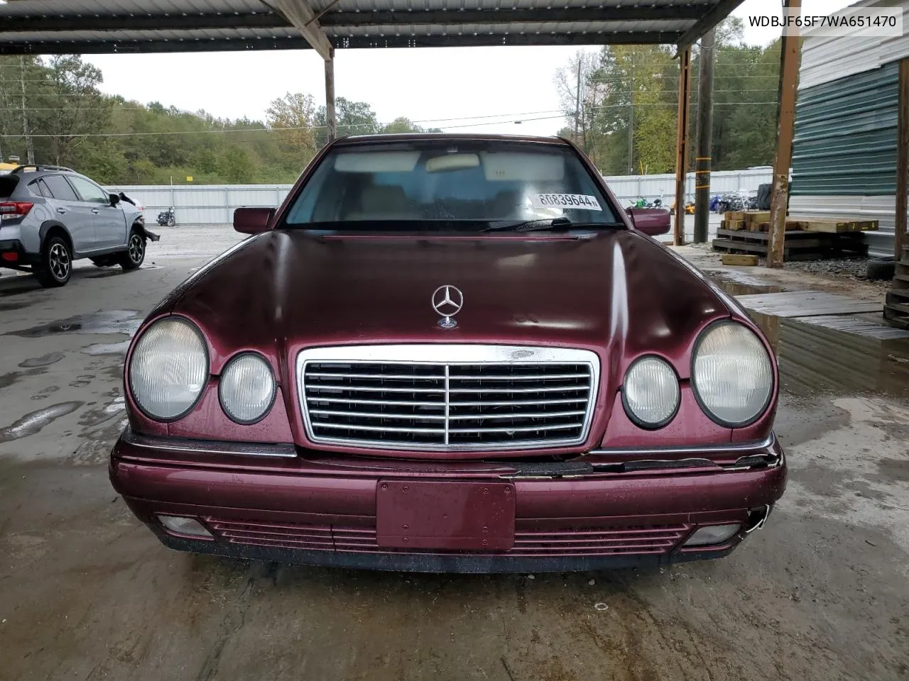 1998 Mercedes-Benz E 320 VIN: WDBJF65F7WA651470 Lot: 80839644