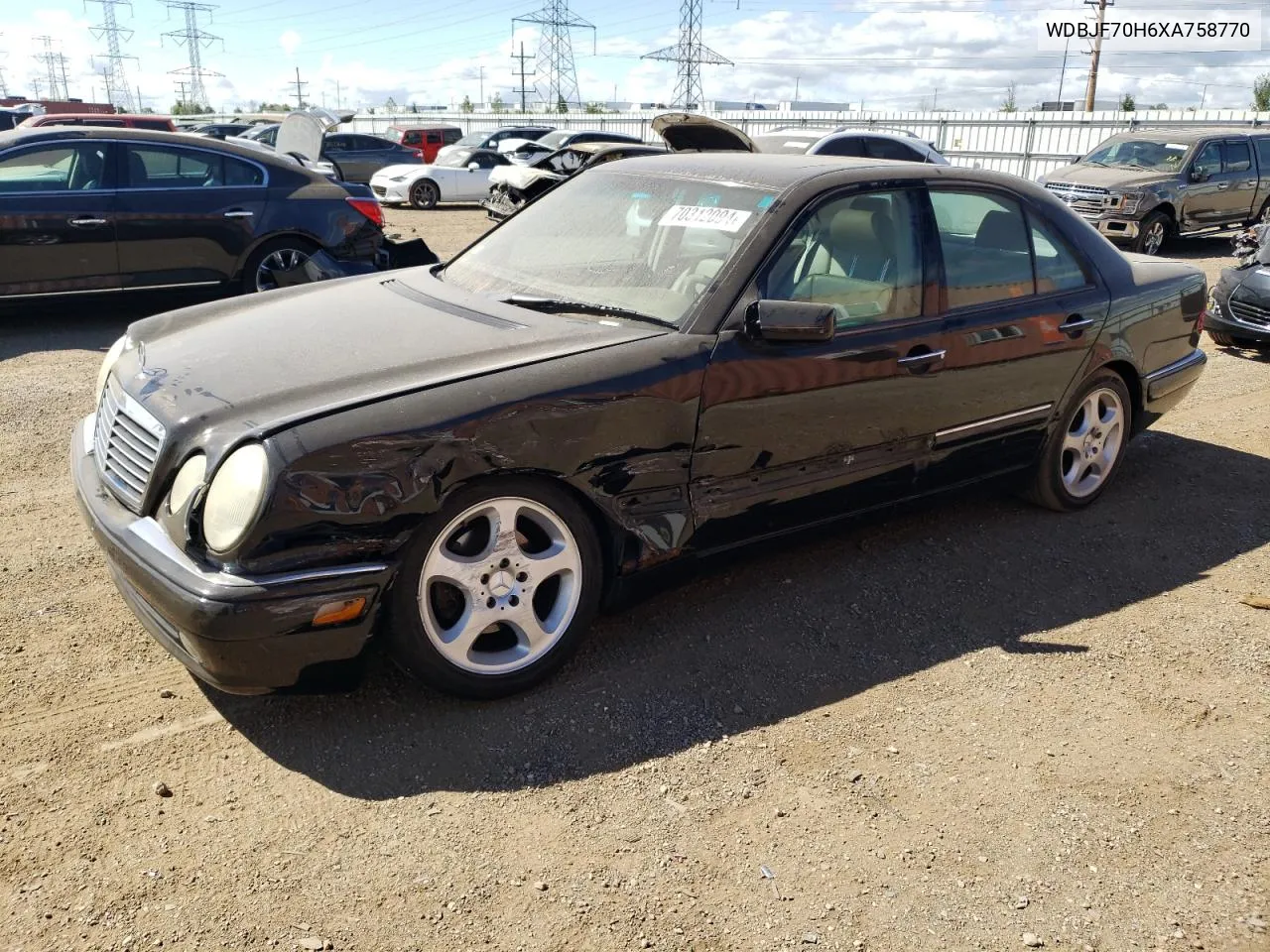 1999 Mercedes-Benz E 430 VIN: WDBJF70H6XA758770 Lot: 70312094