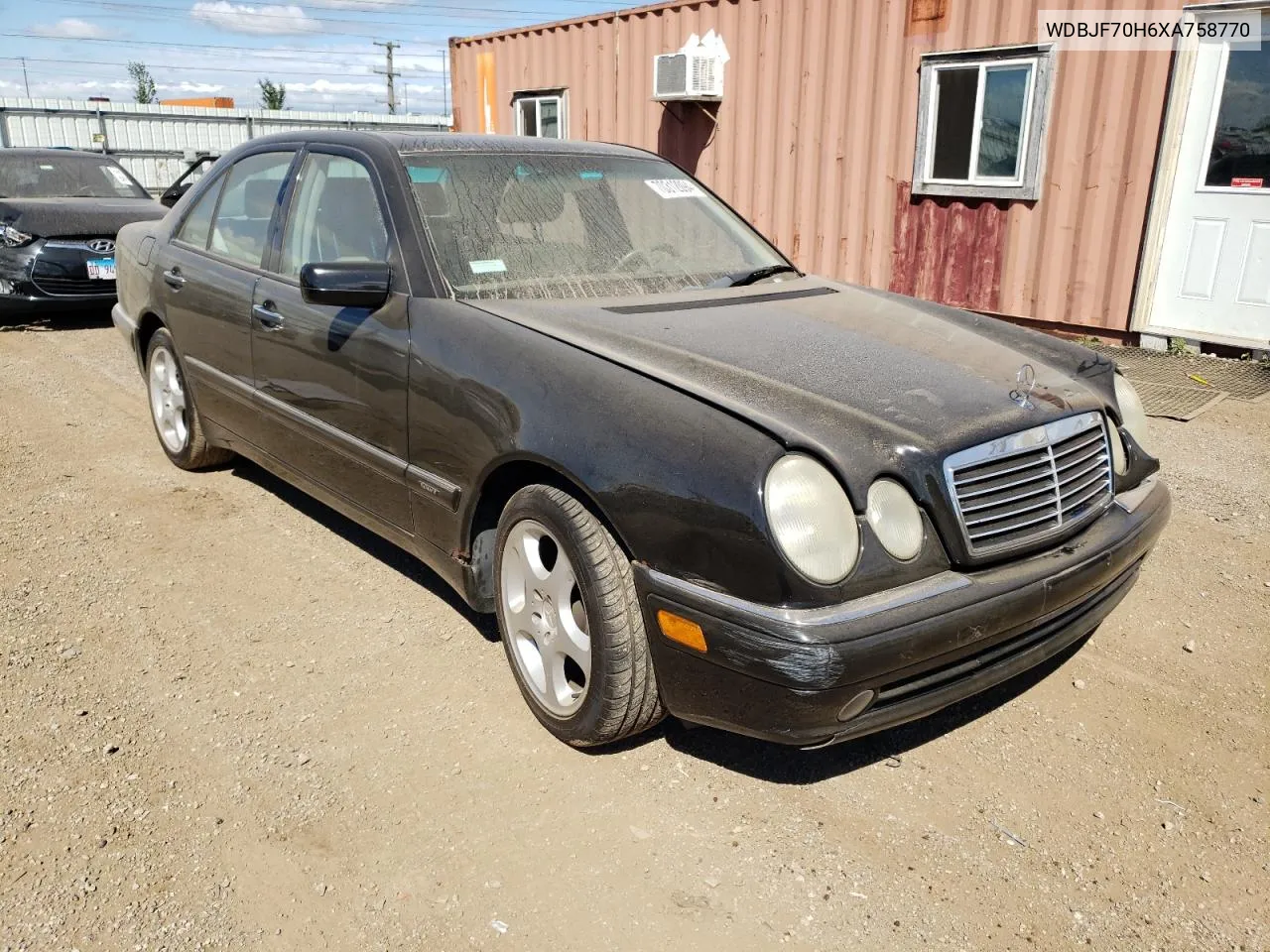 1999 Mercedes-Benz E 430 VIN: WDBJF70H6XA758770 Lot: 70312094