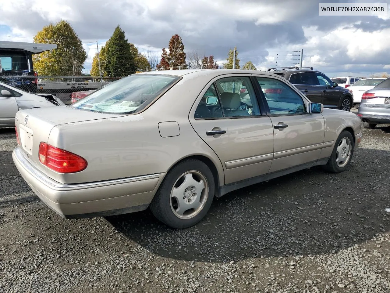 1999 Mercedes-Benz E 430 VIN: WDBJF70H2XA874368 Lot: 77708884