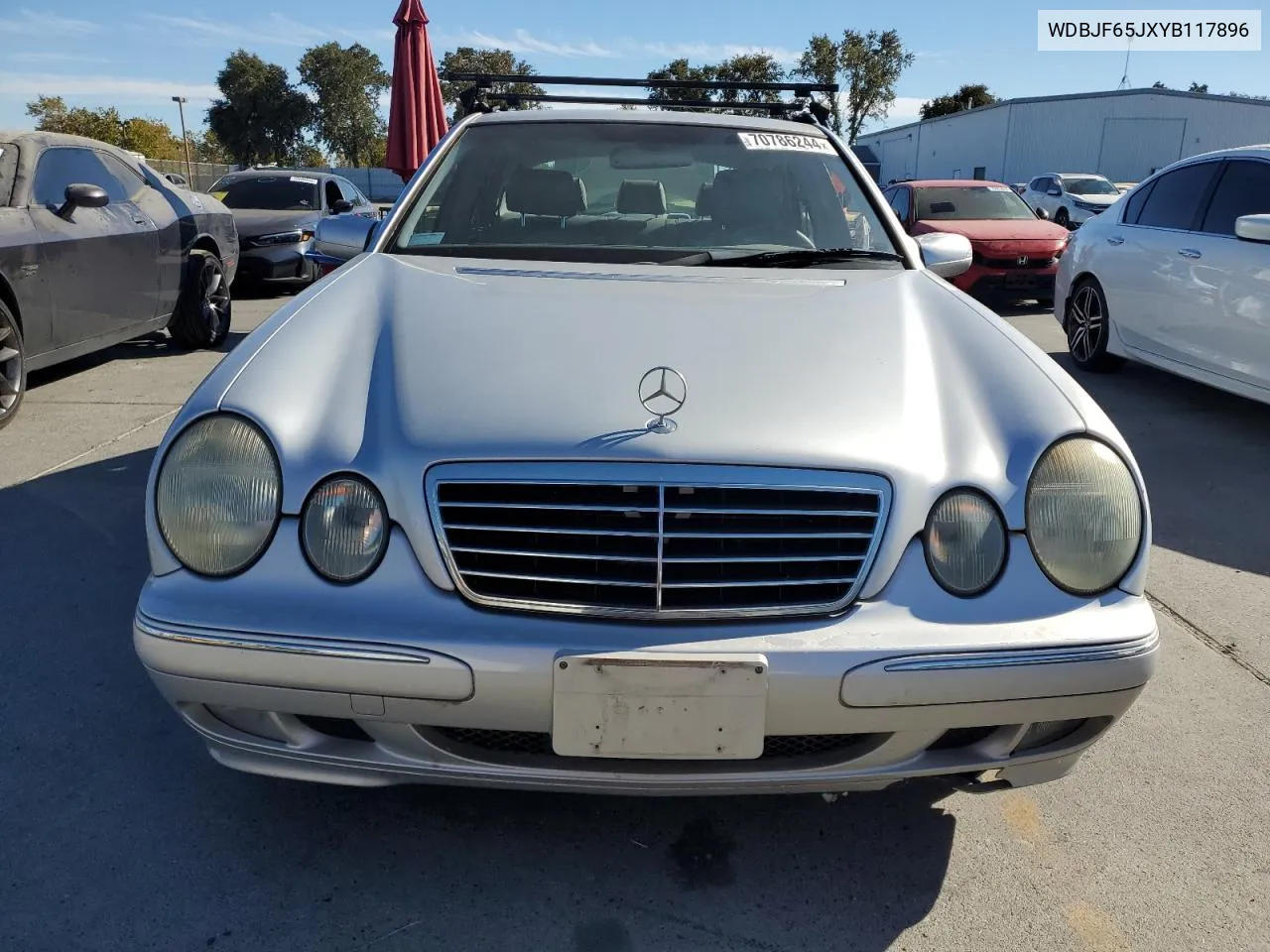 2000 Mercedes-Benz E 320 VIN: WDBJF65JXYB117896 Lot: 70786244