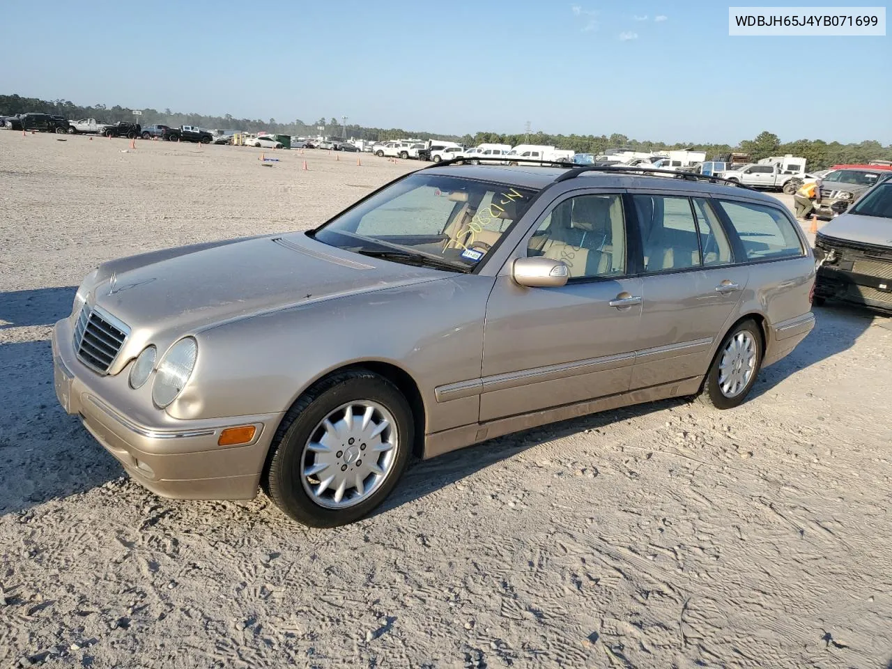 2000 Mercedes-Benz E 320 VIN: WDBJH65J4YB071699 Lot: 75082144