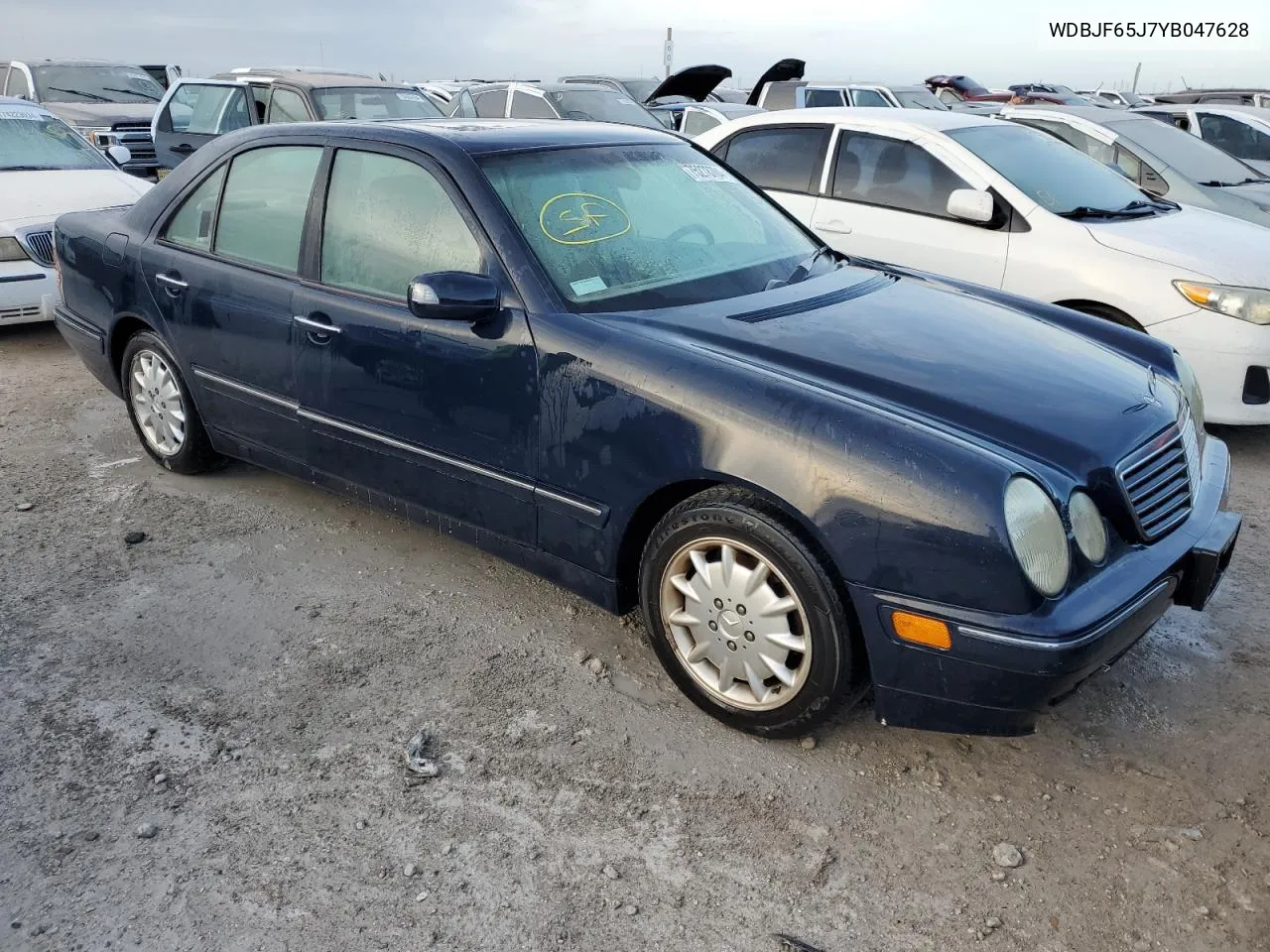 2000 Mercedes-Benz E 320 VIN: WDBJF65J7YB047628 Lot: 75278704