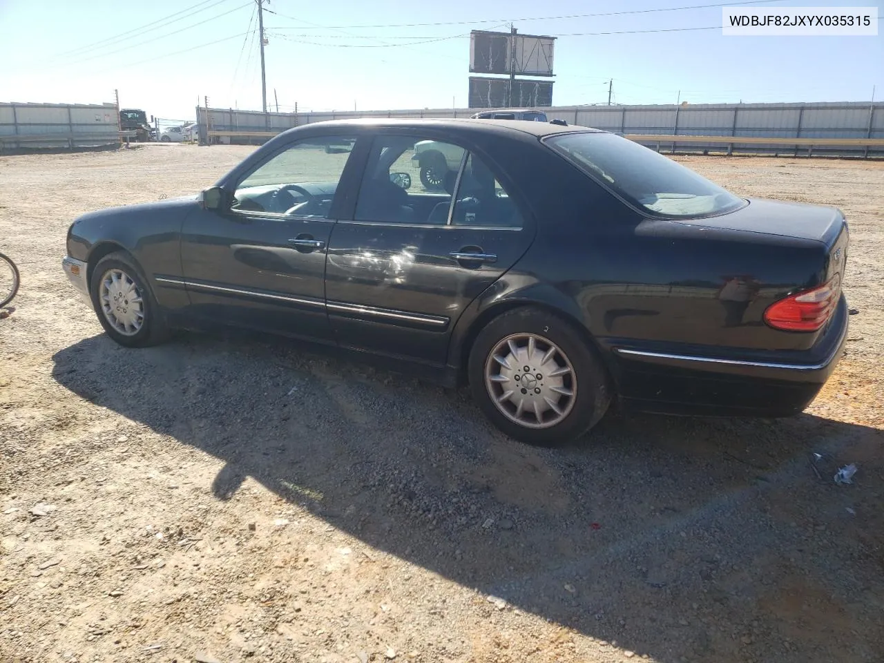 2000 Mercedes-Benz E 320 4Matic VIN: WDBJF82JXYX035315 Lot: 75568454