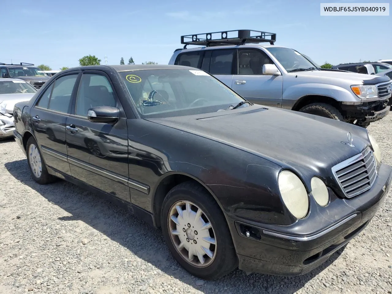 2000 Mercedes-Benz E 320 VIN: WDBJF65J5YB040919 Lot: 75751784