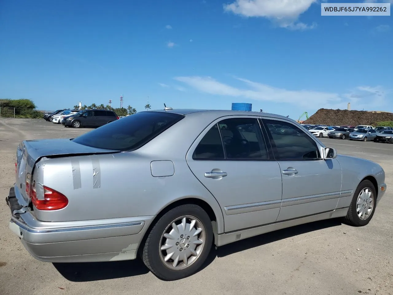 2000 Mercedes-Benz E 320 VIN: WDBJF65J7YA992262 Lot: 77170954